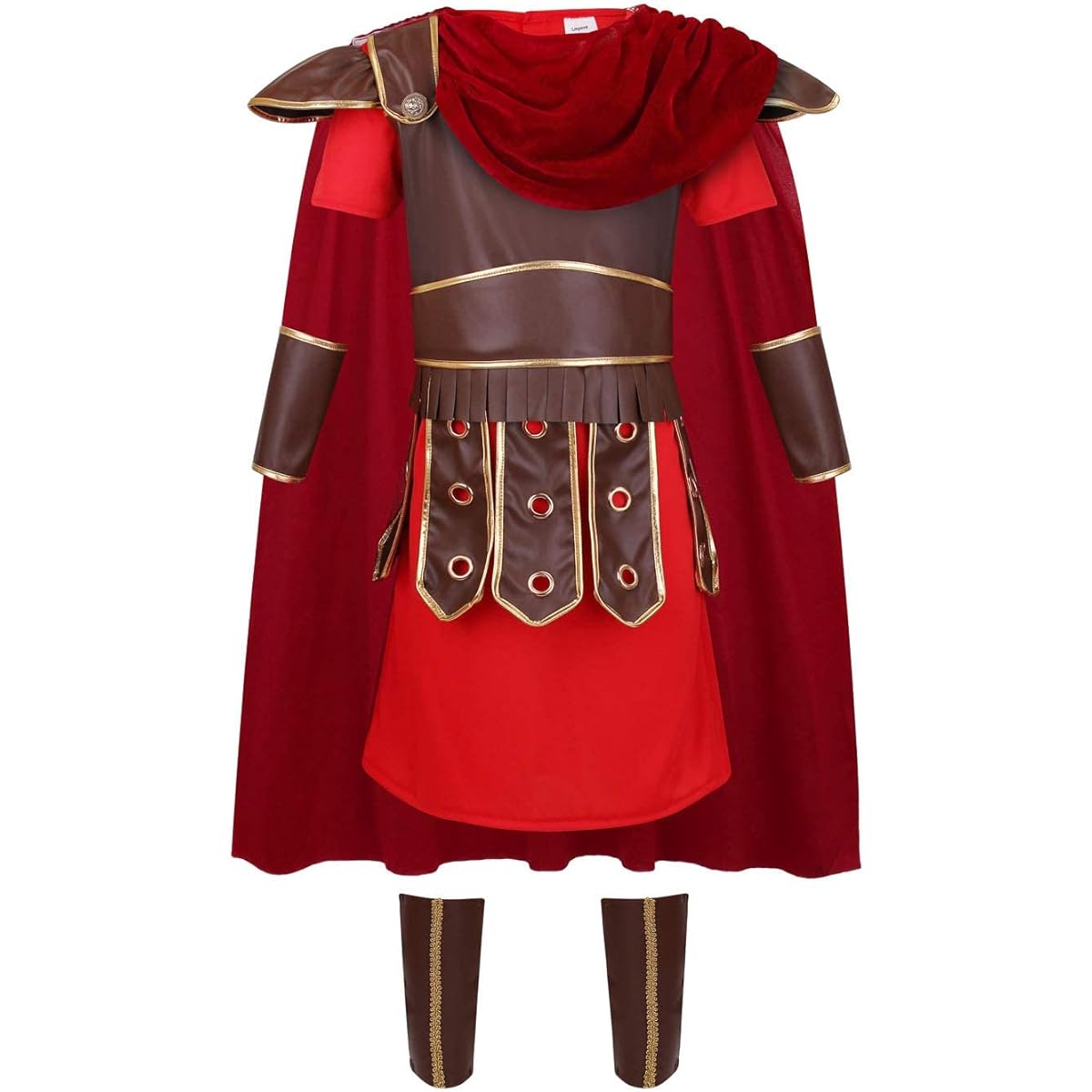 LMYOVE Kids Warrior Costume Halloween Boys Roman Soldier Gladiator Viking Medieval Historical Role Playing Party Age 4-11