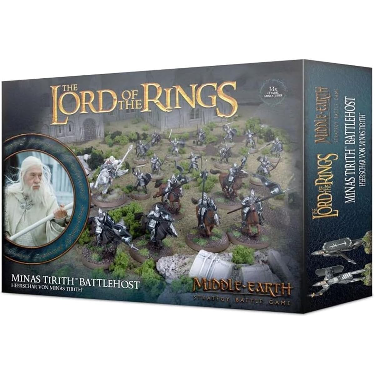 Games Workshop - Middle-earth Strategy Battle Game: Lord of the Rings - Minas Tirith Battlehost