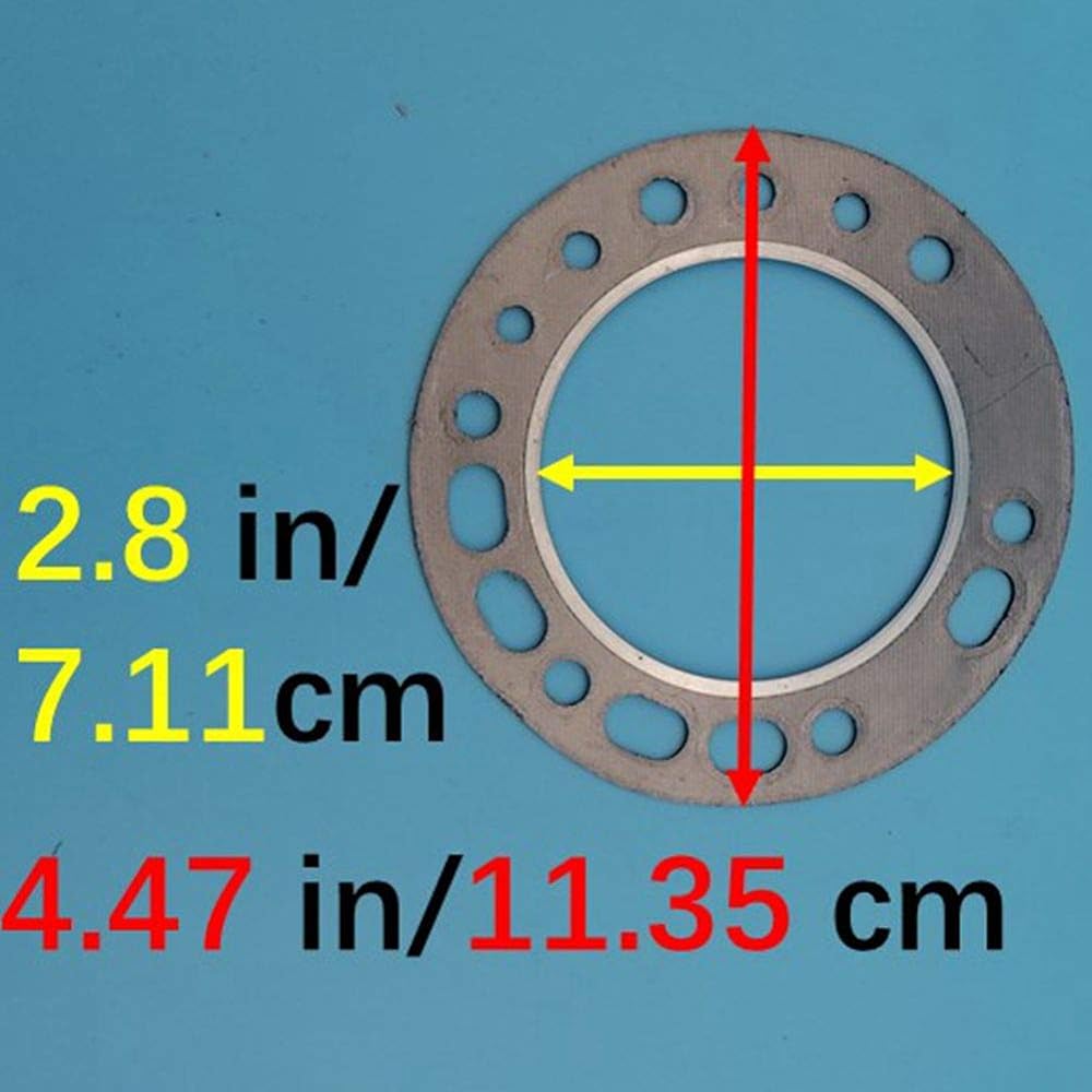 Tuzliufi Replacement Complete Rebuild Head Top Bottom End Engine Gasket Set Kit LT250R LT250 R LT 250R 250 Quad Racer 1987 1988 1989 1990 1991 1992 Z485