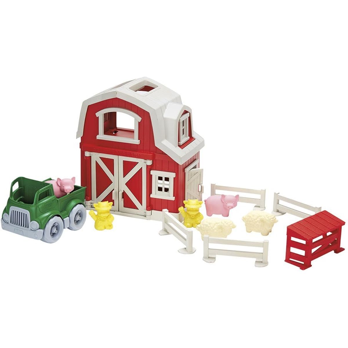 Green Toys Farm Play Set 13 pieces