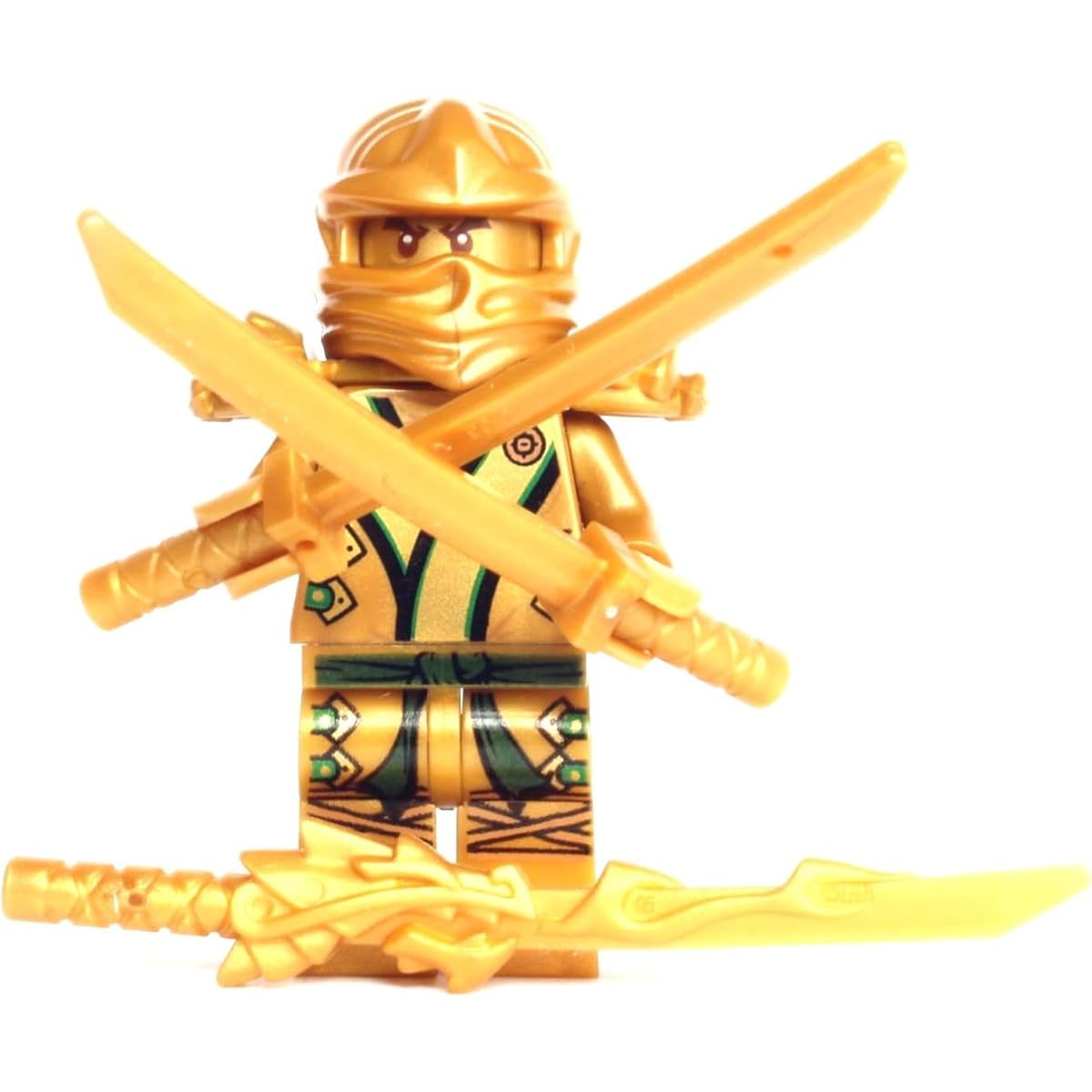 [LEGO] LEGO Ninjago The GOLD Ninja with 3 Weapons LEG-4461 [Parallel import goods]