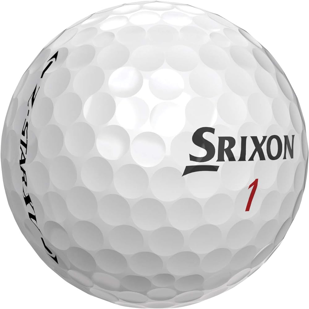 SRIXON Golf Ball Z-Star XV Z-Star XV Golf Ball 2017 Model 4 Piece Construction Parallel Import Product (1 Dozen) White