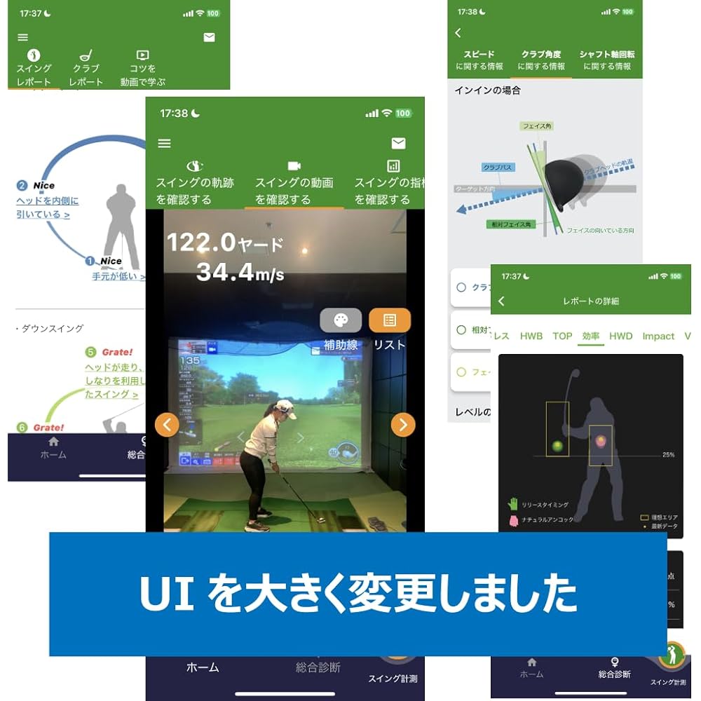 [Genuine Product] M-Tracer for Golf MT520G Golf Swing Measuring Instrument Golf Practice Tool