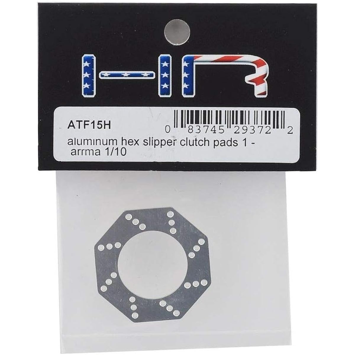 Hot Racing ATF15H Aluminum Cross Drilled Slipper Clutch Pad (1) Arrma 1/10 4x4