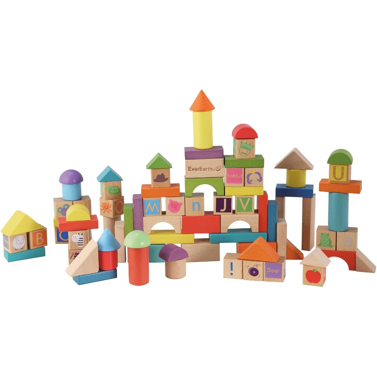 EverEarth Build & Learn Block Set [EE33726]