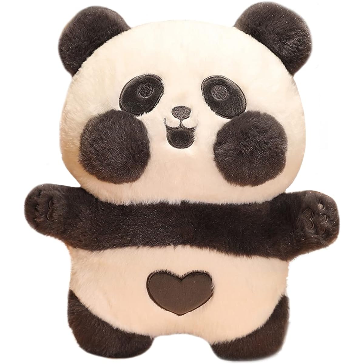 ELAINREN 5PCS Rainbow Panda Plush Toys, Cute Purple Panda Stuffed Animals, Kawaii Green Panda Bear Plush Toys, Pink Panda Doll Gifts-14.9 Inch