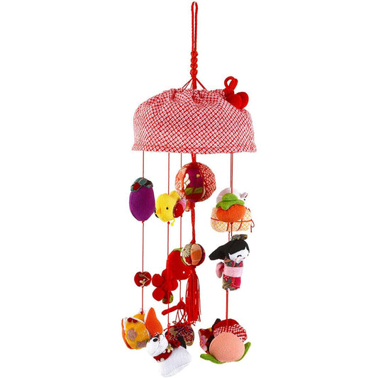 Hanging Hina Dolls Hanging Decoration Hina Doll Compact Toryu Small Single Decoration h263-rt-601s-351w