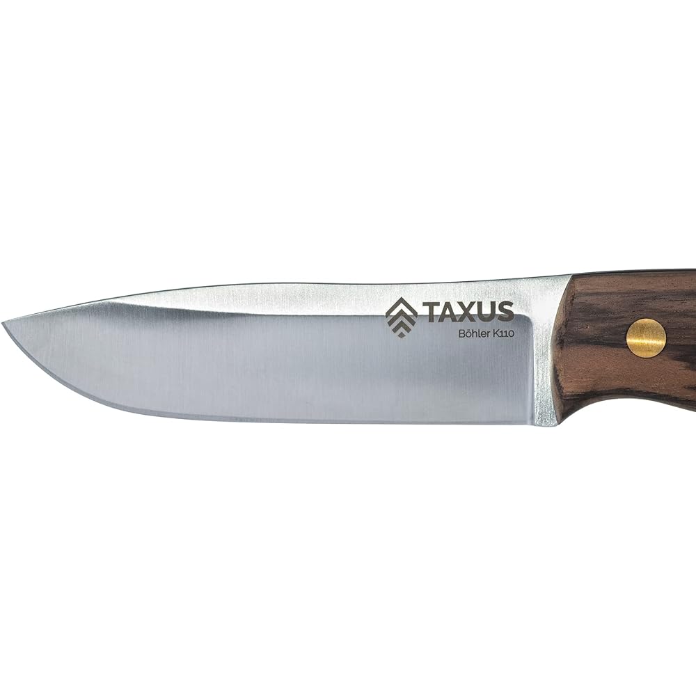 Taxus Knives Habilis Flat Bushcraft Camping Knife Full Tang Made in Spain