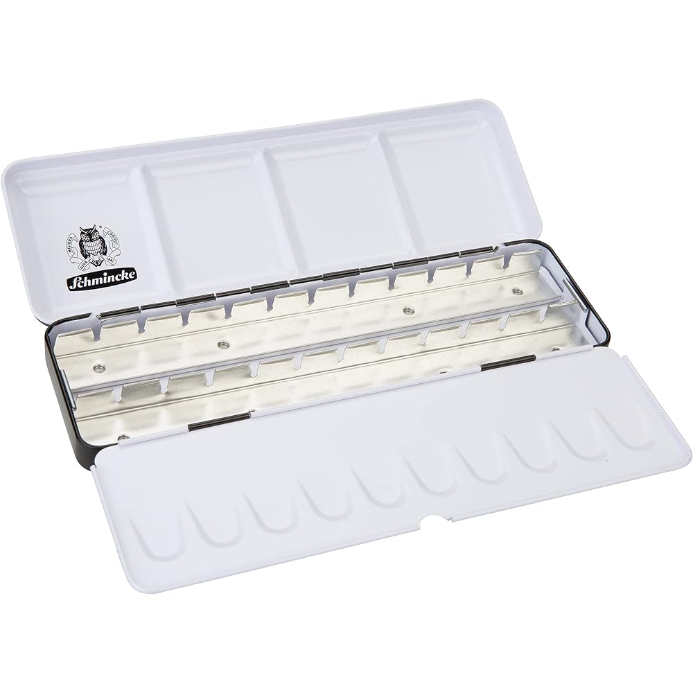 schmincke half pan full pan empty case 74924