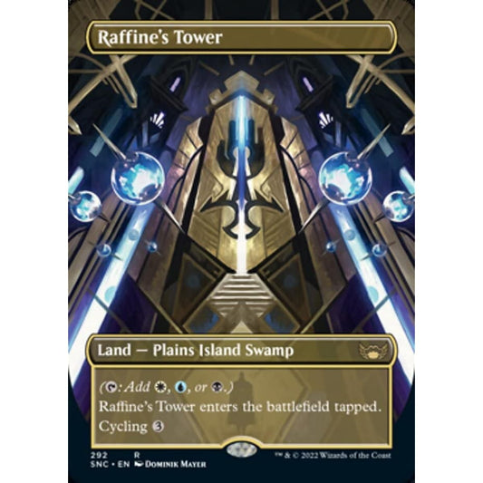 Magic: The Gathering Tower of Lafine (292) Borderless City of New Capena