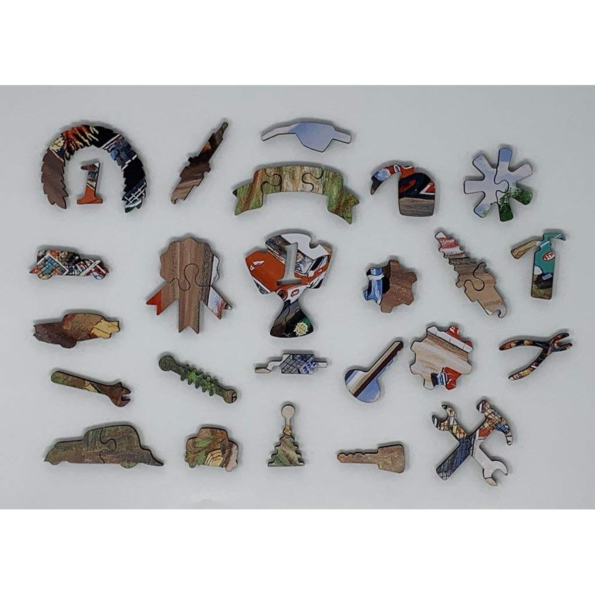 Nautilus Wooden Puzzle - Thunder Road by Ken Zylla - 359 Piece Wooden Puzzle