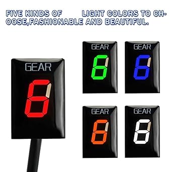 Digital Meter Display Motorcycle Gear Indicator Honda GL 1800 Wing Wing 1800 2001 2002 2003 2004 Motorcycle Accessories Display Meter Indicator Meter Display