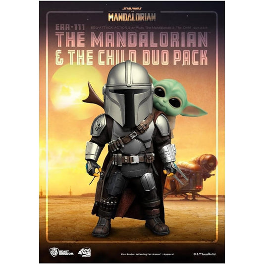 Beast Kingdom Mandalorian & Child Duo Pack