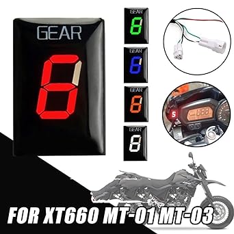 Speed Display Meter For Yamaha XT660 XT660X XT 660 X XT660 X XT 660X MT-01 MT-03 MT01 MT03 Motorcycle Accessories Gear Indicator Speed Gear Display