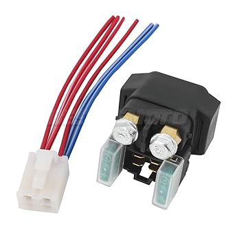 Starter Solenoid Relay Motorcycle Starter Relay Solenoid Yamaha XV1700 XV17 Roadster XV1900 Stratoliner Roadliner Midnight