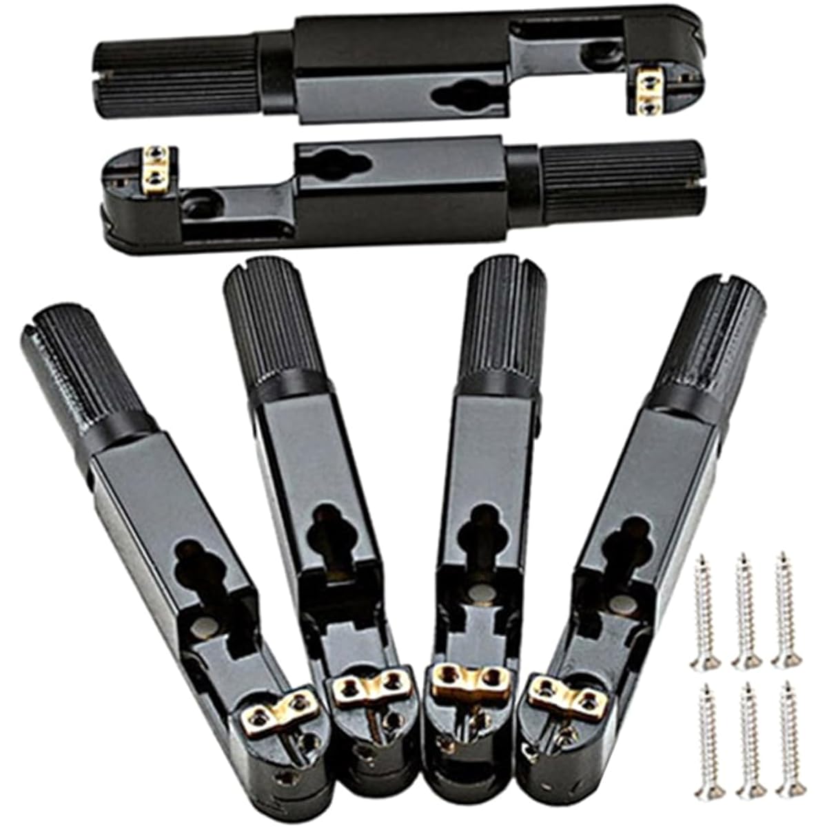 SWOOMEY 1 Set Independent Bridge Bass Accessories Saddle Bass Guitar Professional Guitar Bridge Guitar Bridge Metal Guitar Accessories Metal Guitar Bridge Guitar Parts Guitar Single