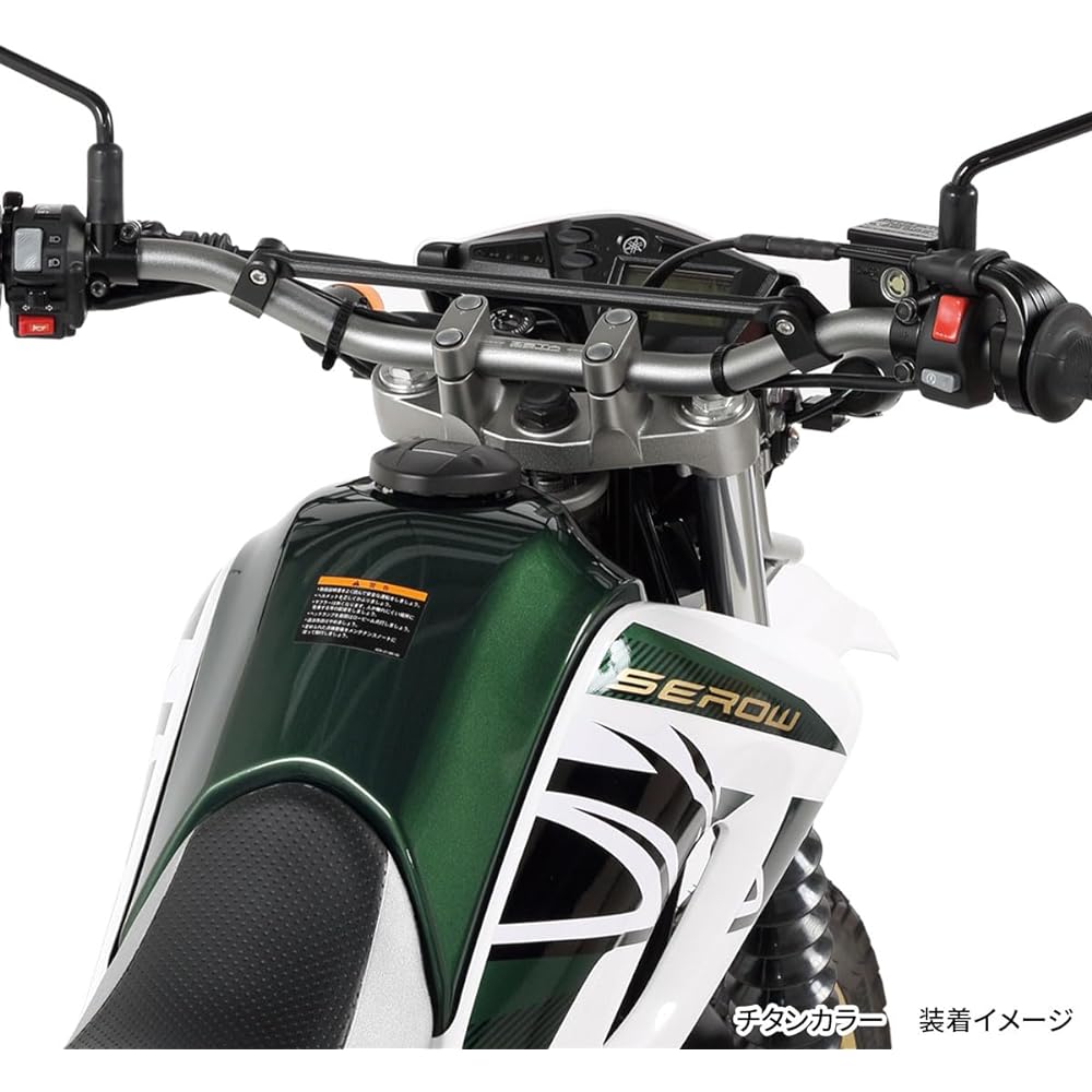ZETA RACING COMP Handlebar φ22.2mm Dual Sport-Medium Titanium Color ZE07-6458 Dirt Freak DIRTFREAK
