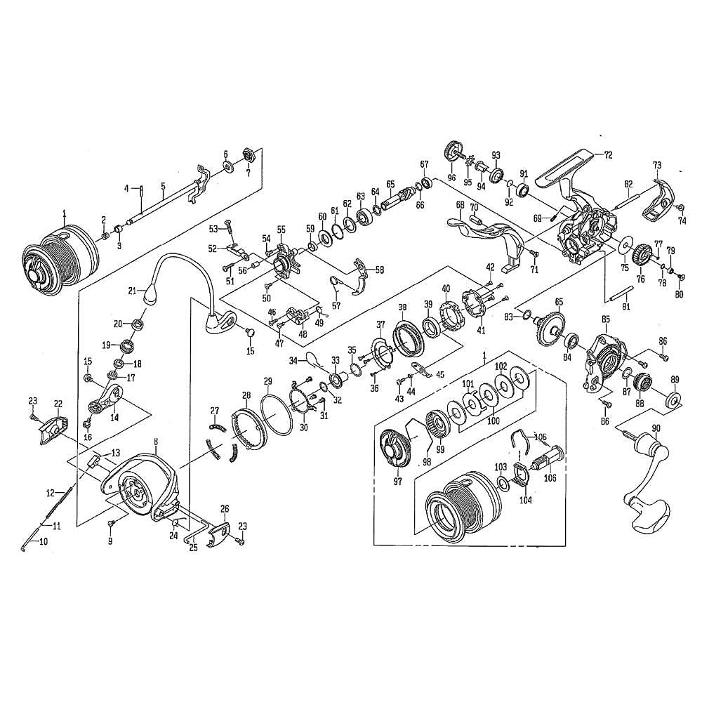 DAIWA Genuine Parts 16 Triso 2000H-LBD Spool Part Number 1 Part Code 128A65 00055576128A65