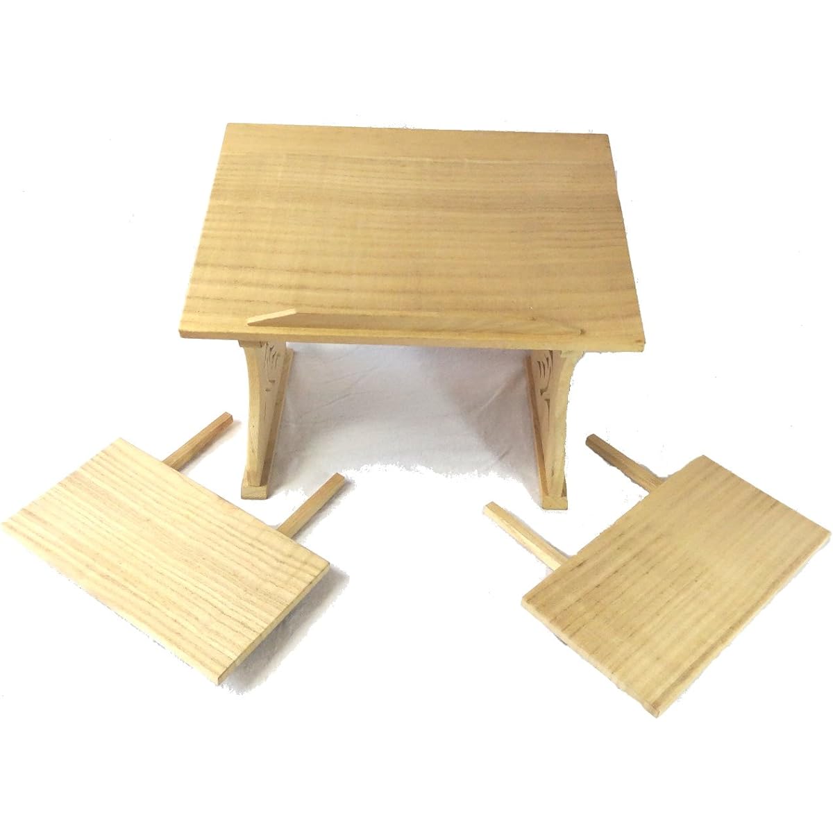 Wide music stand made of paulownia wood (shipping included)