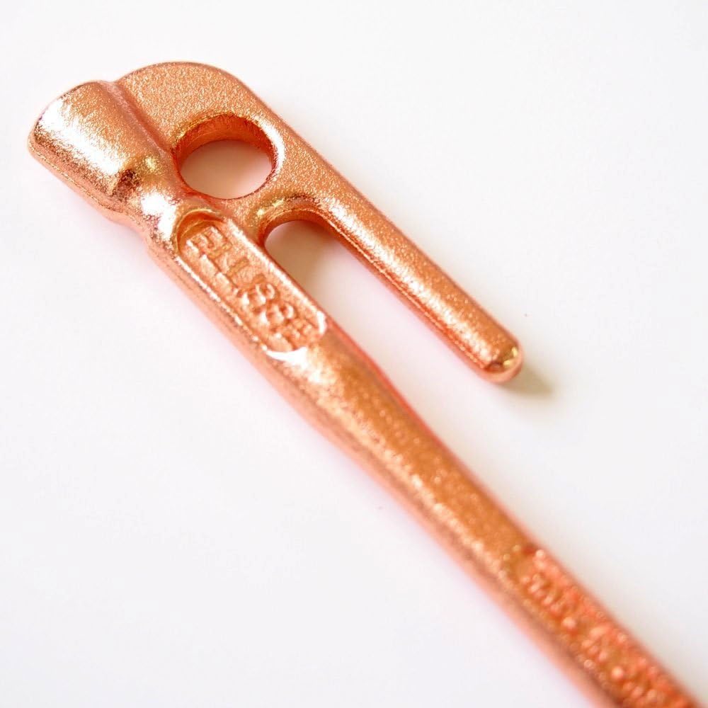 ELLISSE Forged Peg Elisse Stake 28cm Bronze Plated Set of 8 MK-280BR MADE IN JAPAN