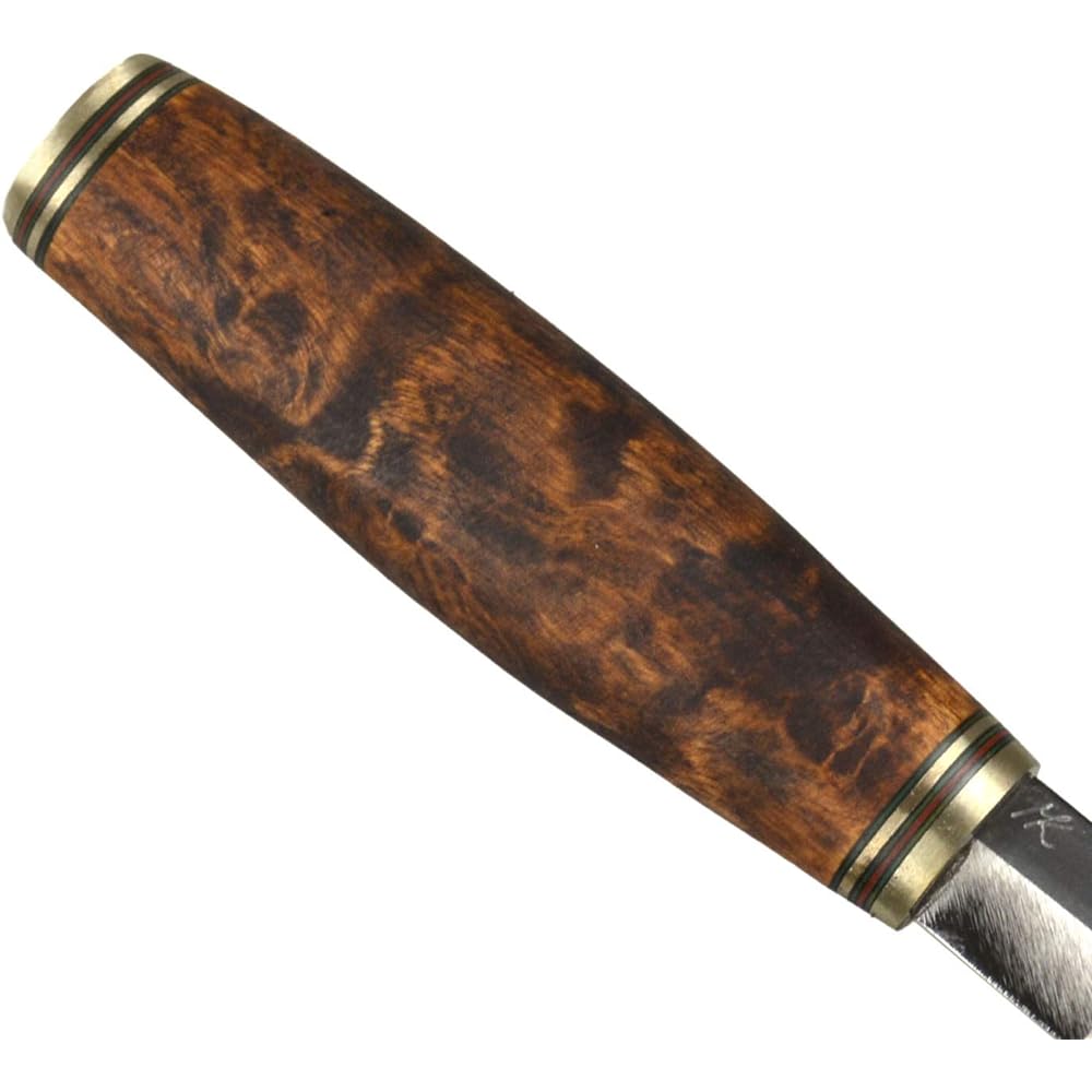 Nordic Scandinavian Outdoor Knife Kauhavanpuukopaya Valirapuvisa 80#502 Natural 03-01-paja-0012