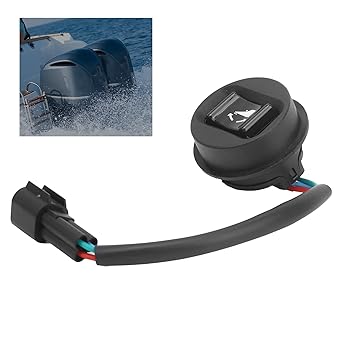 Fydun Trim Tilt Switch 3 Pin Trim and Tilt Switch Assembly 63D‑82563‑10‑00 for Yamaha Outboard 30HP‑115HP 1995 and Later