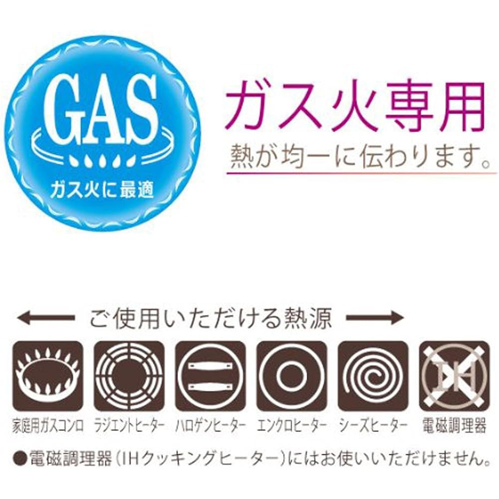 Hokuriku Aluminum Steamer Set 30cm [For Gas Fire Only] Lightweight Yuuge Travel Anodized Made in Japan Silver
