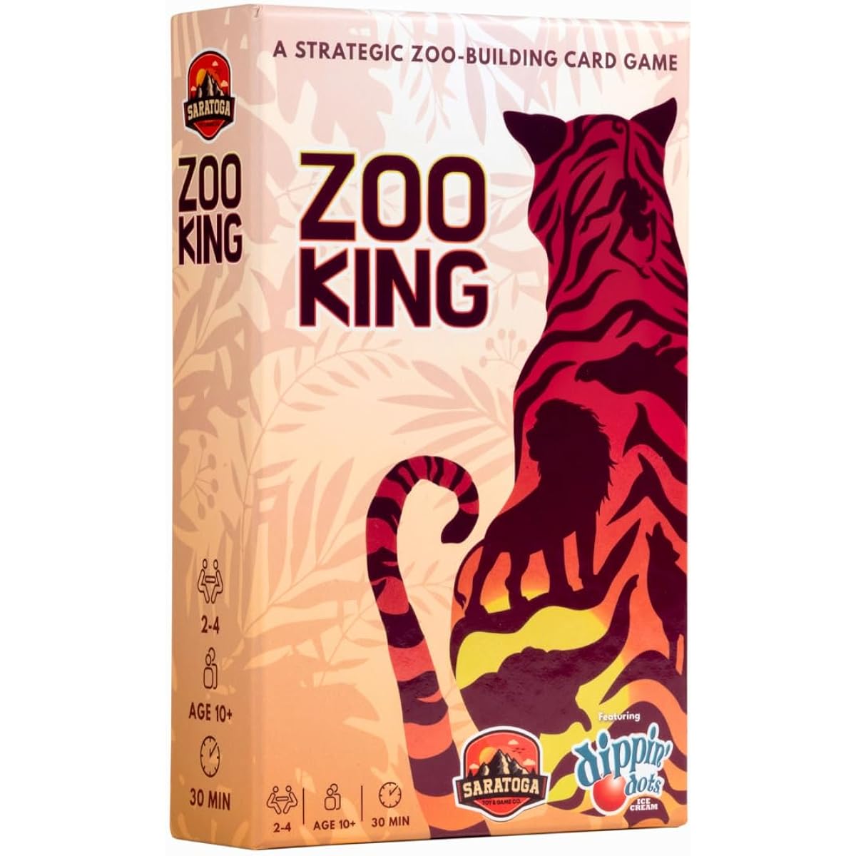 Saratoga Toy Zoo King | Strategic Zoo Building Card Game