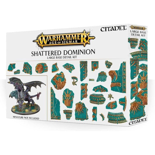 WARHAMMER AOS SHATTERED DOMINION LARGE BASE DETAIL