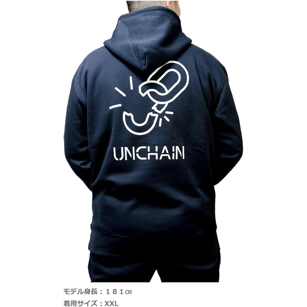 [UNCHAIN] Parka Sweatshirt Men's Women's Pullover Tops Large Size Winter Clothes Autumn Spring Room Wear Loungewear Fleece Lining Hoodie 10.0 oz