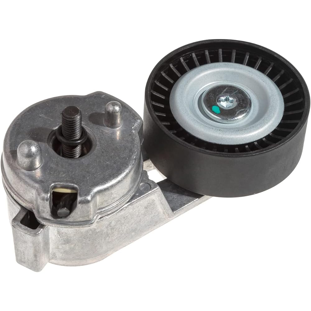TUCAREST 38163 (For L6 4.0L 242Cid) Accessories Drive Belt Tensioner Pulley Assembly 1999-2004 Jeep Grand Cherokee /2000-2006 Jeep Wrangler TJ [# 4854089 4854089A]