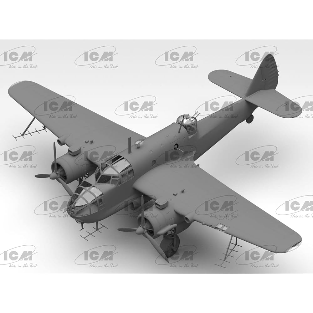 ICM ICM 1/48 Bristol Beaufort Mk.IA w/Tropical Filter Plastic Model 48311