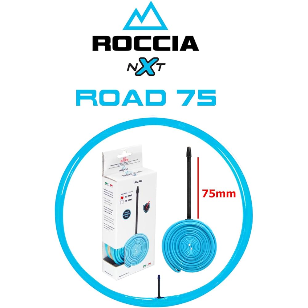 Barbieri Bicycle NXT ROCCIA TPU Tube FOR ROAD Presta Blue 700X23-33