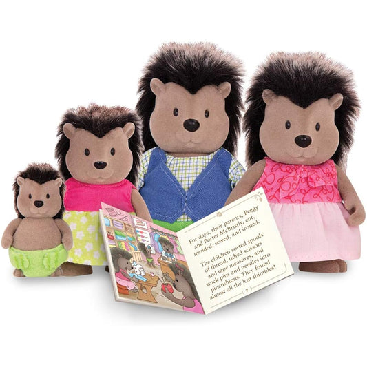 Li'l Woodzeez 255-W6461 The McBristly Palm Family with Storybook