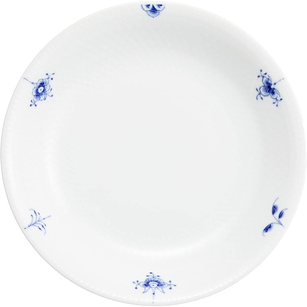 [Regular Imported Product] Royal Copenhagen Blue Palmette Blossom Plate Dish 26cm Wedding Gift Present 1016983