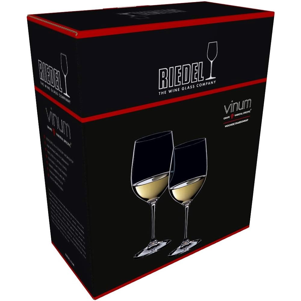 [Genuine] RIEDEL White Wine Glass Set of 8 Vinom Viognier/Chardonnay 350ml 6416/05-8