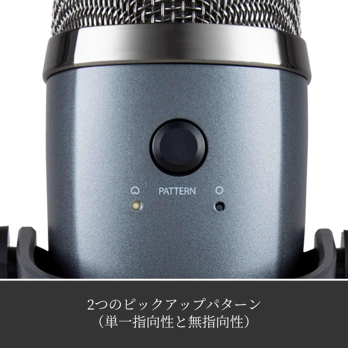 Logitech G Blue Yeti Nano BM300SG USB Gaming Microphone Condenser Microphone Mac PS5 PS4 PC Shadow Gray Gaming Live Distribution Microphone Streaming Domestic Genuine Product 2 Year Free Warranty