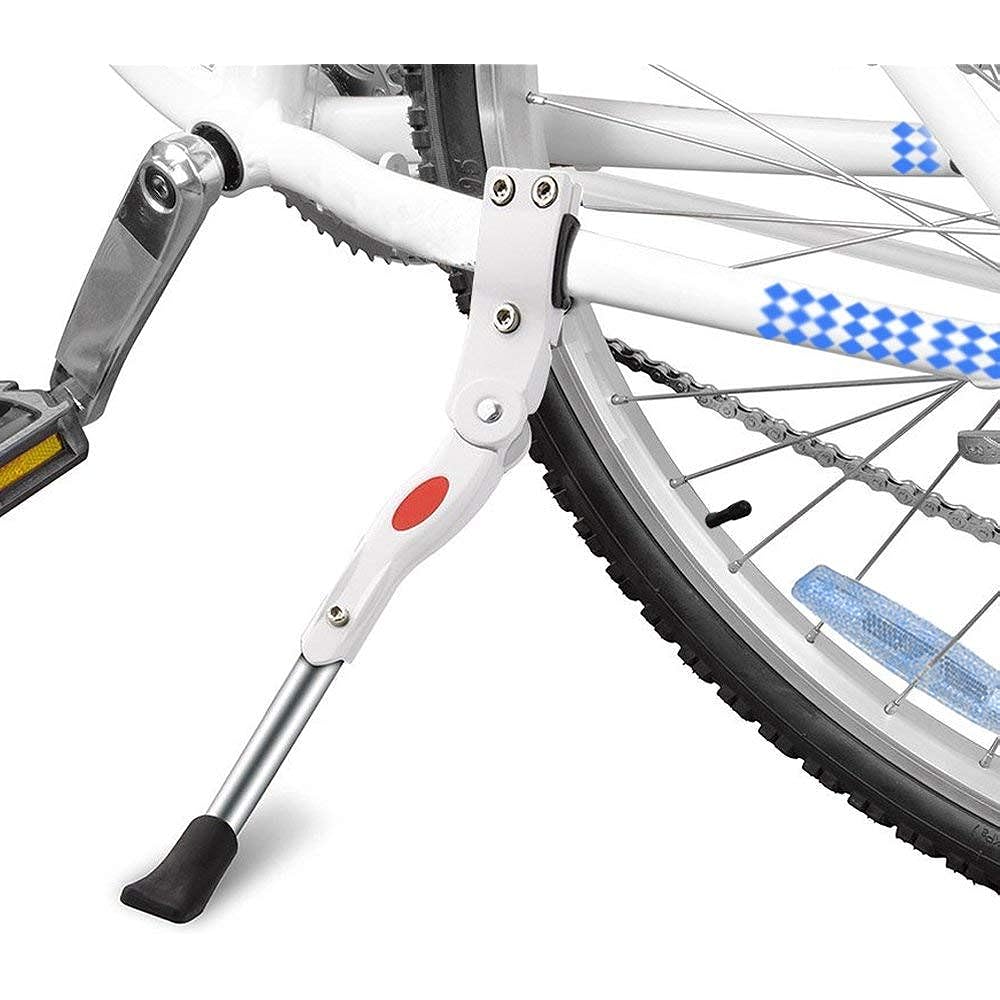 Bicycle side stand for 20-28 inch cars, made of lightweight aluminum alloy, weighs 280g, adjustable height, anti-slip, load capacity 20kg, easy to install, ideal for road bikes, MTB, cross bikes, etc. General purpose kickstand FMTCKSTD345