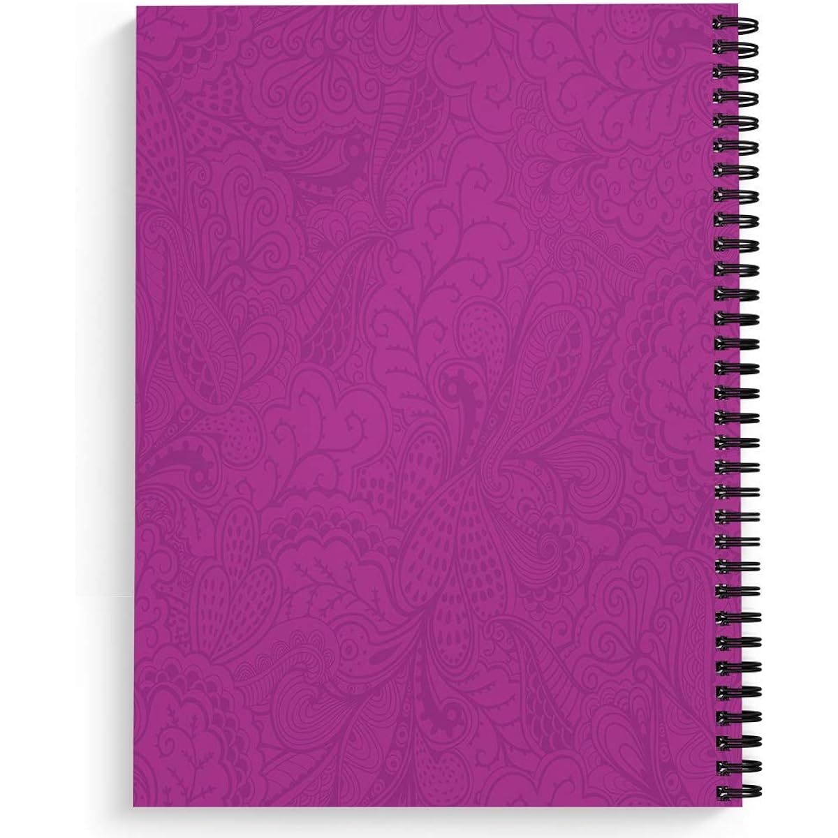Personalized Bullet Journal/Dot Grid Notebook, Laminated Softcover 120 Quality, Page Lay Flat Wire-O Spiral. Multiple Sizes, 8.5" x 11" 5.5" x 8.5" Made In The USA, The Box Large