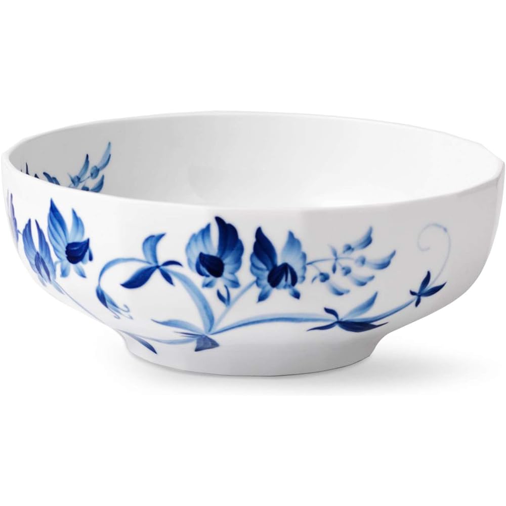 [Regular Imported Product] Royal Copenhagen Blomst Deep Plate Dish Rose 24cm Wedding Gift Present 1025322