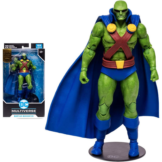 DC Comics TM15253 DC Multiverse 7-Inch Collectible McFarlane Figure Martian Manhunter Variant (Gold Label) Multicolor