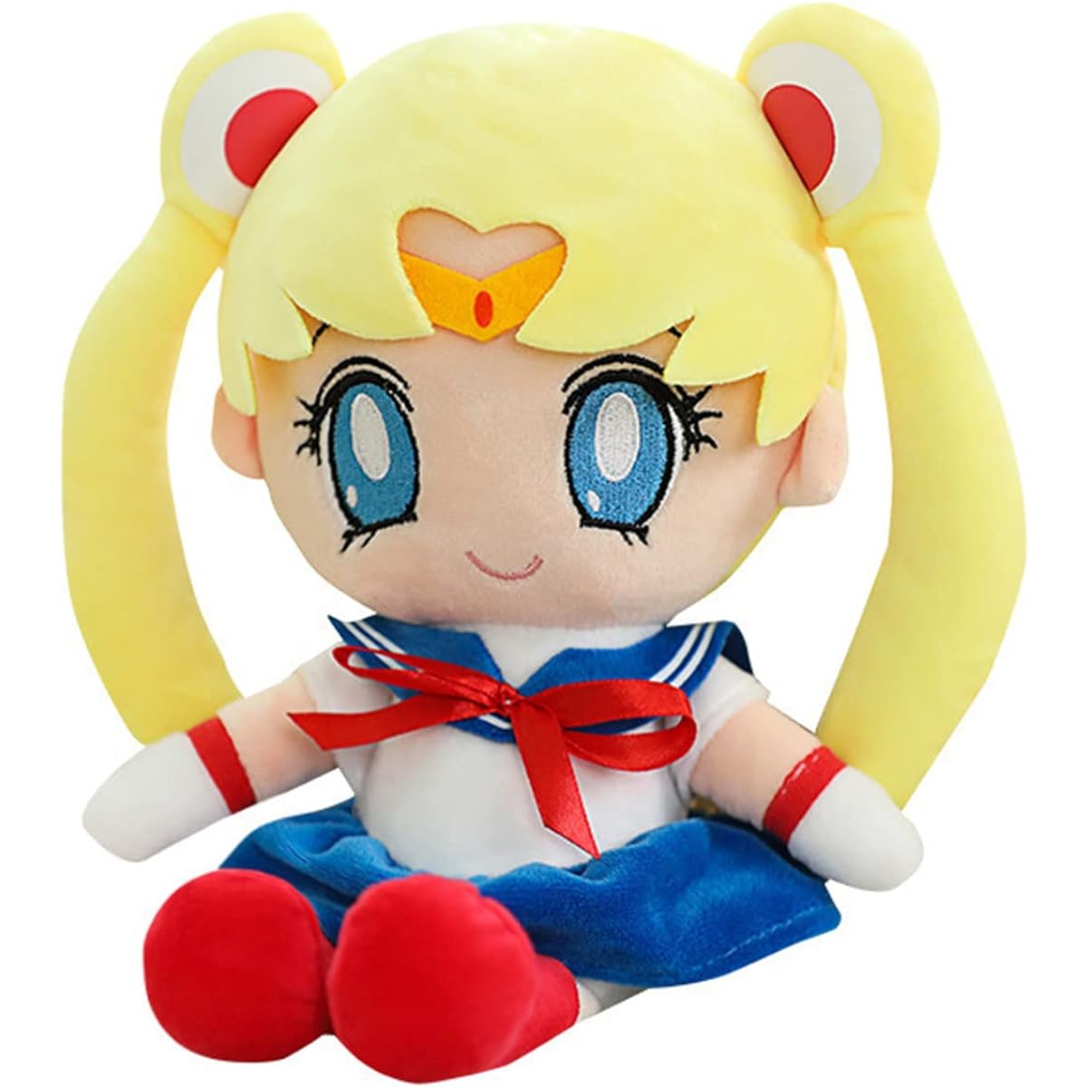 Tsukino Usagi Plush Figure Anime Rabbit Stuffed Cute Moon Sailor Gift Yellow