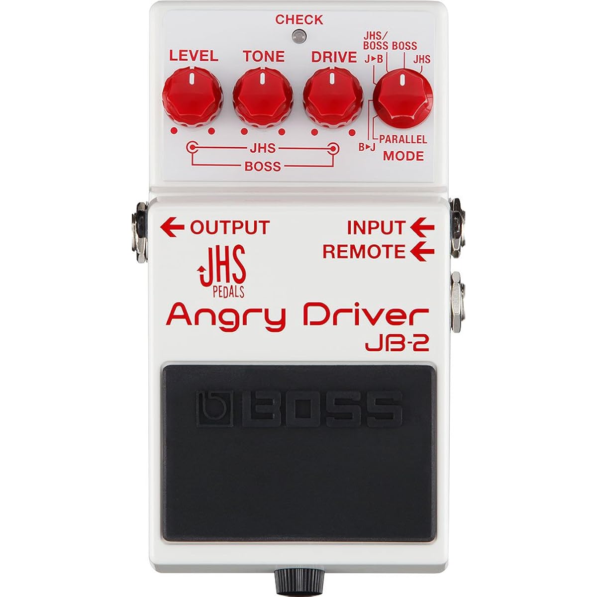 BOSS - Angry Driver JB-2 + KORG Pitchclip 2 PC-2 + Marks Original Cloth Set