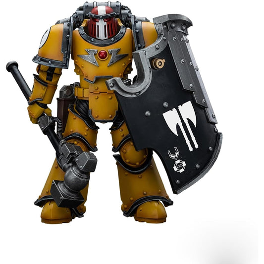 JOYTOY Warhammer 40K Imperial Fist Breacher Sergeant Thunderhammer 1:18 Scale Action Figure