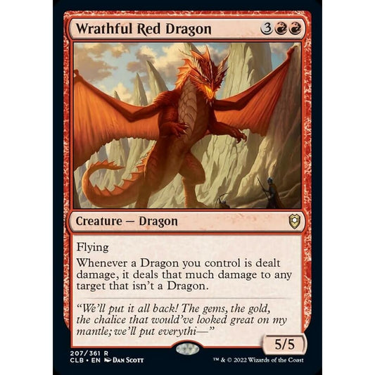 Magic: The Gathering - Furious Red Dragon (207) - Battle for Balder's Gate