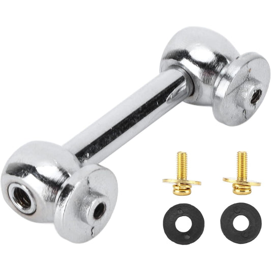 Drum Rug Metal Drum Tube Lug Snare Drum Ear with Screws and Washers for Musical Instruments Silver