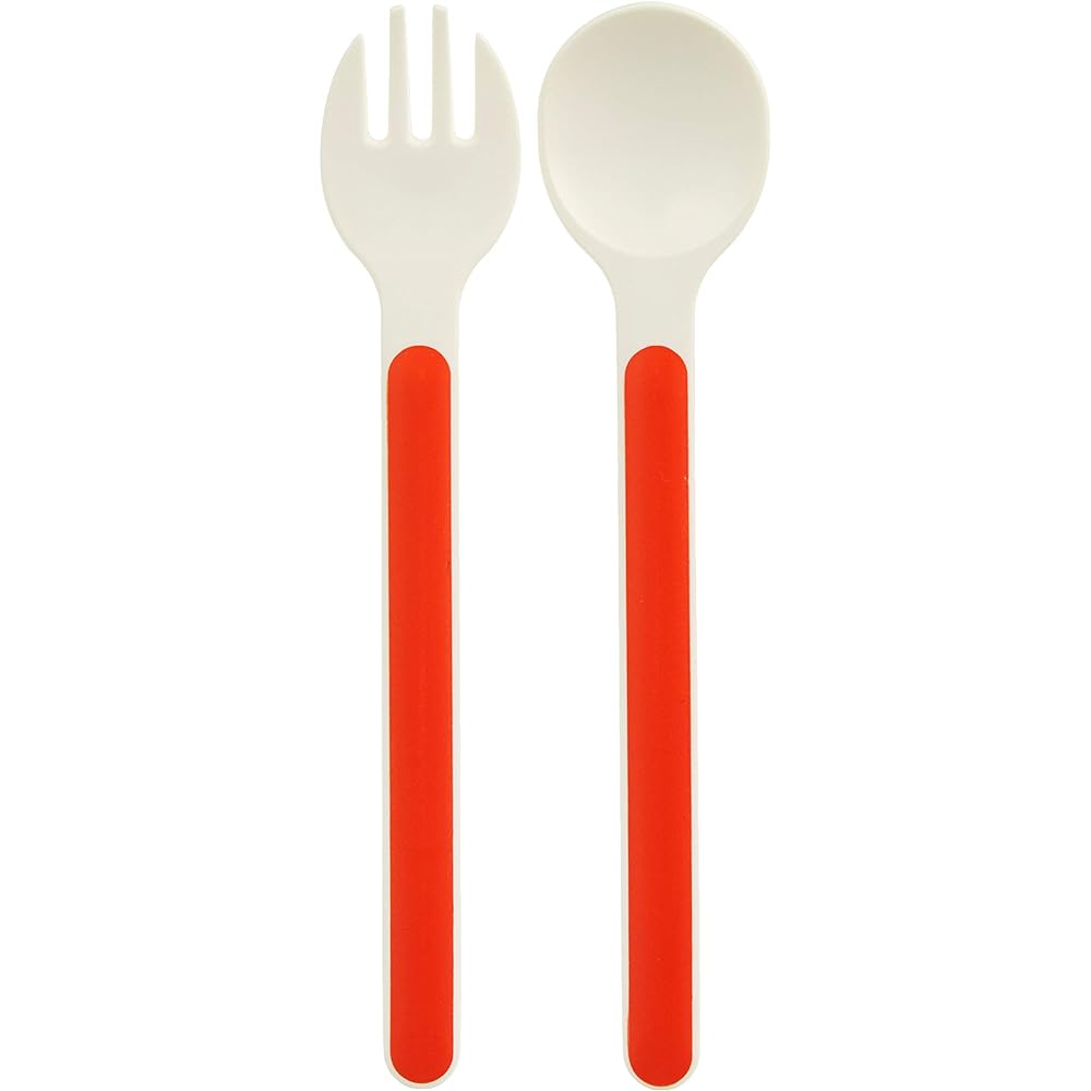 tak KIDS DISH Gift Box Cutlery Standard Orange/Tak Kids Dish Dishwasher Safe (Orange) Children's Tableware Set JTN-1001-OR