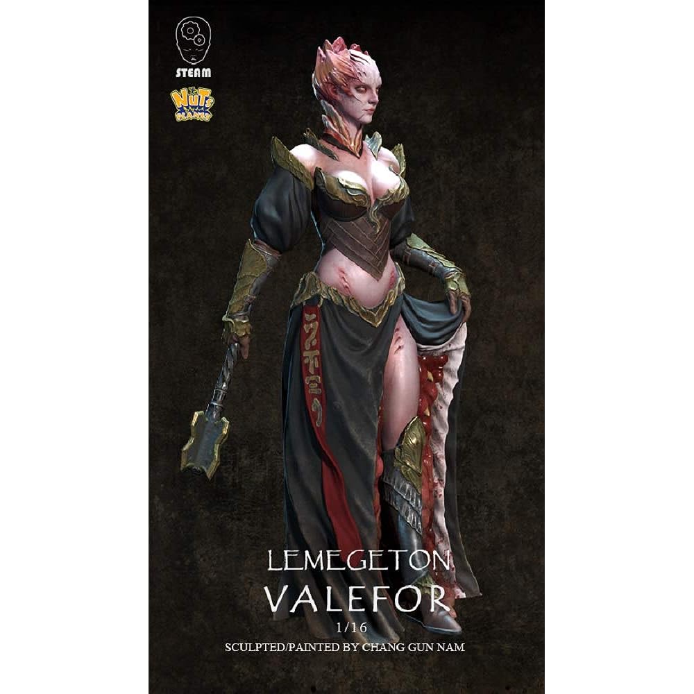 Nuts Planet 1/16 Goetia Hell Duke Valefor Full Body Statue Resin Kit S001