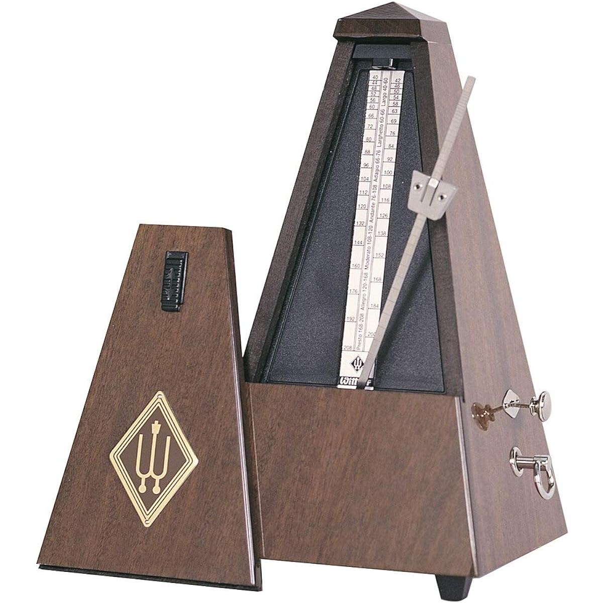 Wittner Wooden Metronome Walnut Color 813