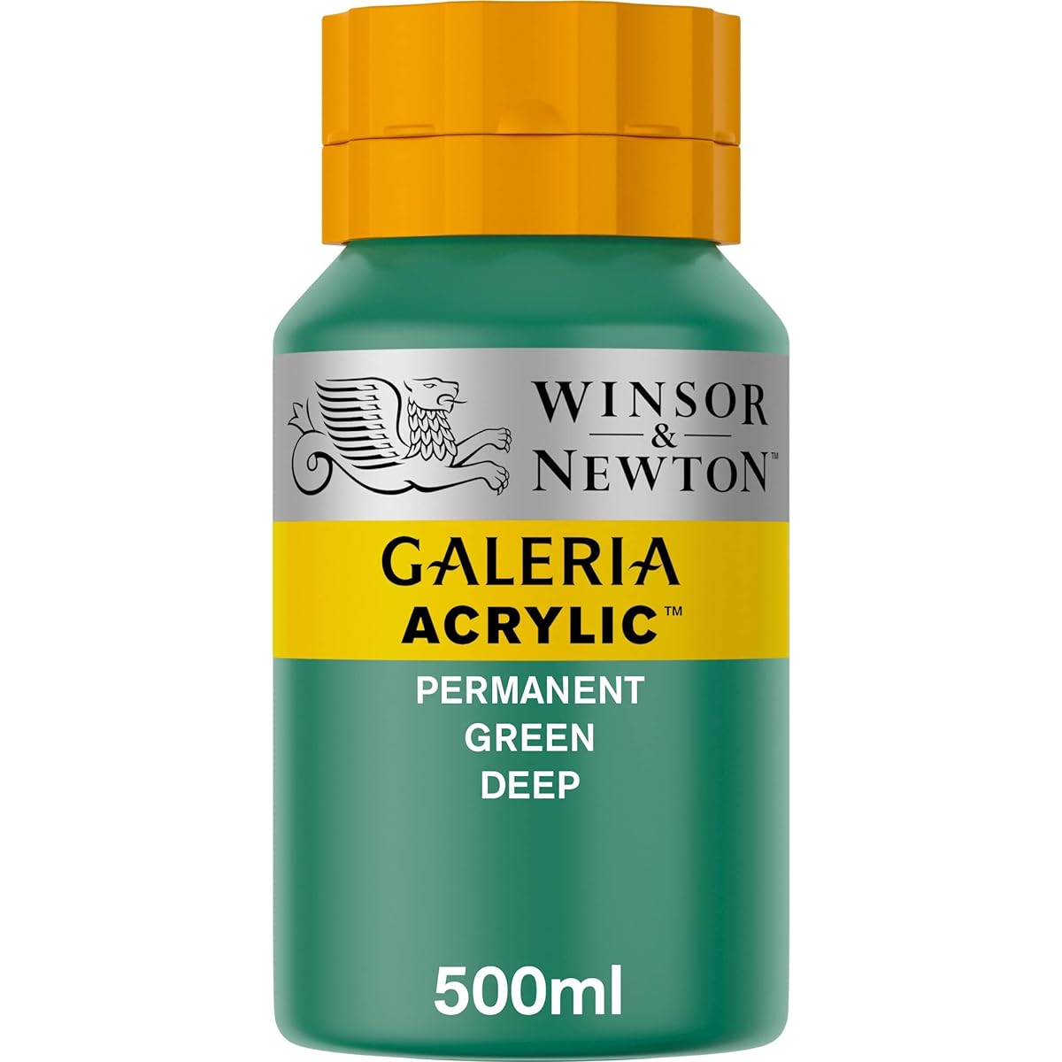 Winsor & Newton Galeria Acrylic Color Tube 500-ml Bottle Green 2150482